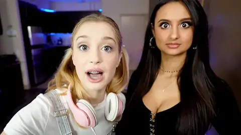 阿纳斯塔西娅骑士和伊丽莎伊瓦拉想要进行三人行