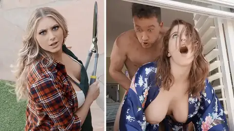 The Gardener Is Caning Out His Huge Hefty Jism-shotgun