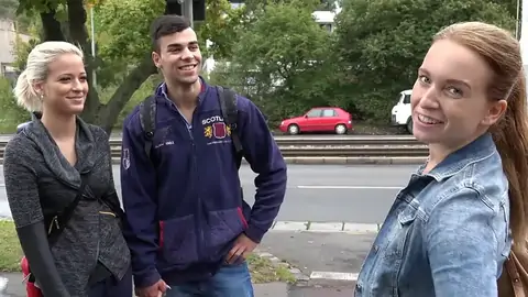 Czech Sauna Features One Man And Two Teenager Ladies